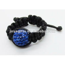 Кристалл тканое кольцо shamballa